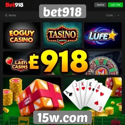 Bet918 oferece diversidade de jogos de cassino online